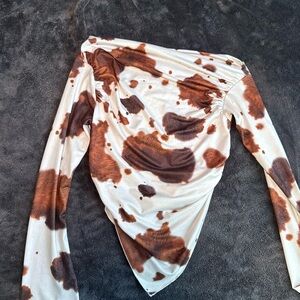Asymmetrical Cow Print tip